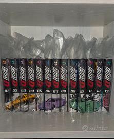 Manga Initial D 1-19 J-Pop Perfetti con bustina