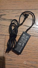 caricabatterie per portatile Hp 45w spinotto blu