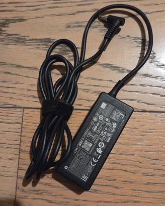 caricabatterie per portatile Hp 45w spinotto blu