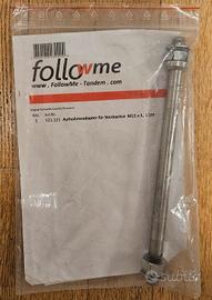 Adattatore asse FollowMe Tandem M12x1 L160 