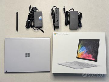 Microsoft Surface Book 2 13,5” 16GB / 512GB + dock