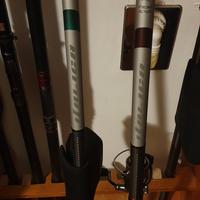 Canne bolognesi Italica e Shimano