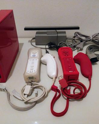 Nintendo Wii rossa modello RVL-001