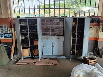 Armadio da officina vintage