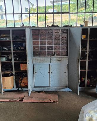 Armadio da officina vintage