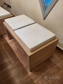 PANCHE IN LEGNO MASSICCIO ZEBRANO