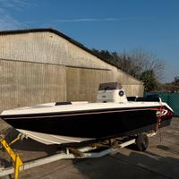 Open brube capo nord con fuoribordo