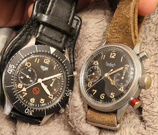 chrono militari HEUER e HANHART Permuto