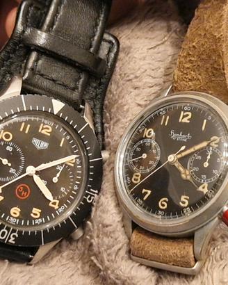 chrono militari HEUER e HANHART Permuto