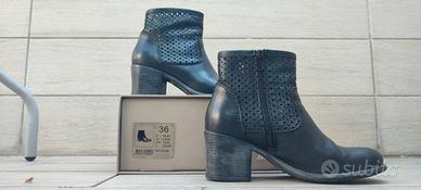 stivaletti in pelle da donna