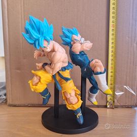 Action Figure Goku E Vegeta Blu 