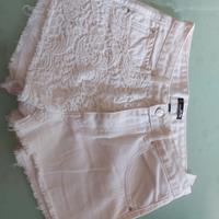 pantaloncini jeans bianchi 