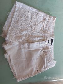 pantaloncini jeans bianchi 