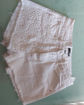 pantaloncini jeans bianchi 