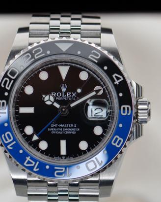 Rolex GMT Master II Batgirl full 2022 126710BLNR