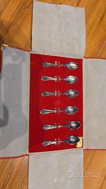 cucchiaini argento 800