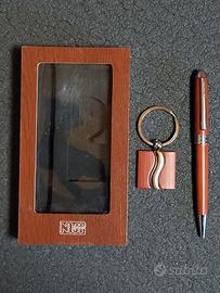 Set Niji Italiana: Penna Stilografica, Portachiavi