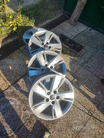 4 Cerchi in Lega Originali Opel 17" con logo fulmi