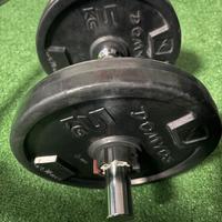 Manubrio palestra 12kg regolabile