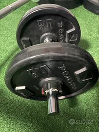 Manubrio palestra 12kg regolabile