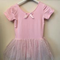 Body con gonna pizzo rosa