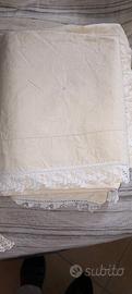 lenzuola vintage matrimoniali con ricamo 