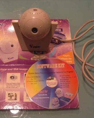 Videocamera digitale V cam usb cu-98r