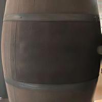 Botte di legno o esposizione