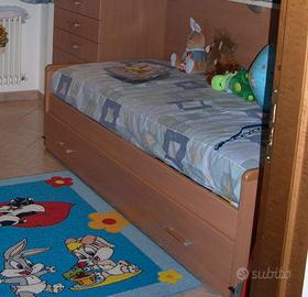 letto a una piazza