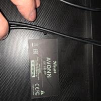 tastiera per pc da gioco Trust avonn nera pc 