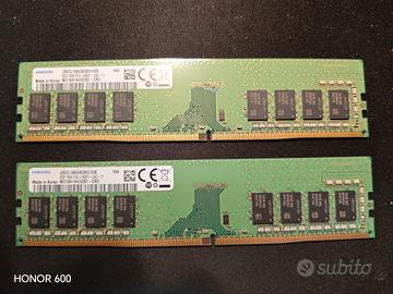 Samsung Ram 8GB+8GB DDR4 2400mhz.