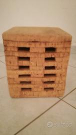 Sgabelli in sughero e ferula