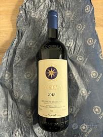 Vino Bolgheri Sassicaia 2018