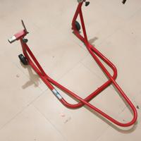 Cavalletto bibraccio V per moto 