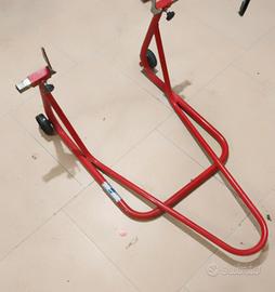 Cavalletto bibraccio V per moto 