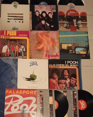 I Pooh Lotto 10 x Vinile Lp
