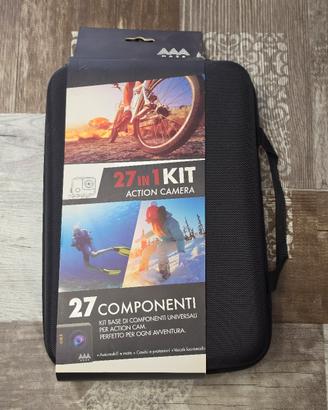 Kit 27 Accessori Action Cam GoPro