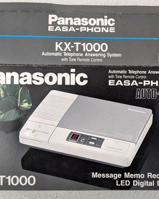 Segreteria telefonica vintage a cassetta