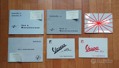 PIAGGIO VESPA LAMBRETTA LIBRETTO USO MANUTENZIONE