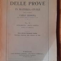 libri antico dell' avvocato Carlo lessona  1922