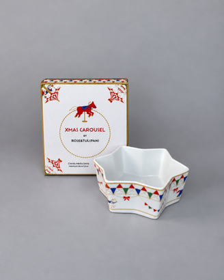 Rose & Tulipani – Ciotola a stella Xmas Carousel