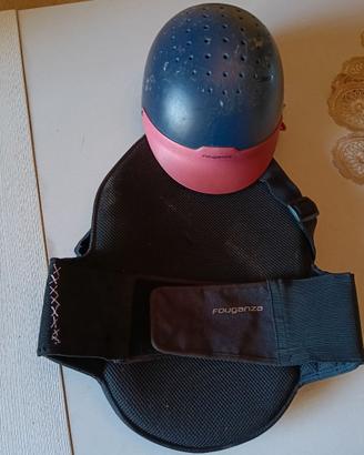 Kep e protezione tartaruga equitazione