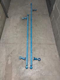 Reggi tende di legno