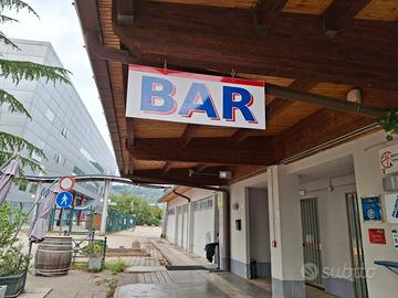 bar all'interno di centro sportivo