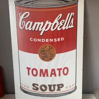 Manifesto Andy Warhol barattolo Campbell’s