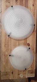 Lampadari  in vetro satinato