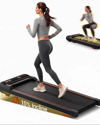 Tapis roulant elettrico inclinazione 15%