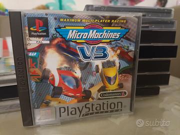 PS1 Platinum - Micro Machine V3 PAL