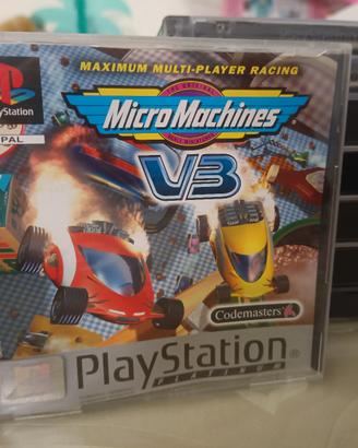PS1 Platinum - Micro Machine V3 PAL