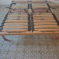 Letto matrimoniale con rete elettrica motorizzata 